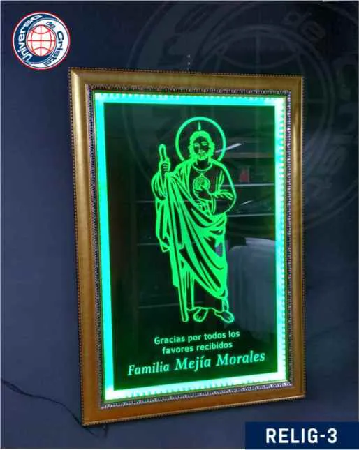 piezas religiosas de cristal