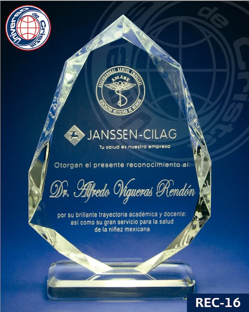 reconocimientos de cristal
