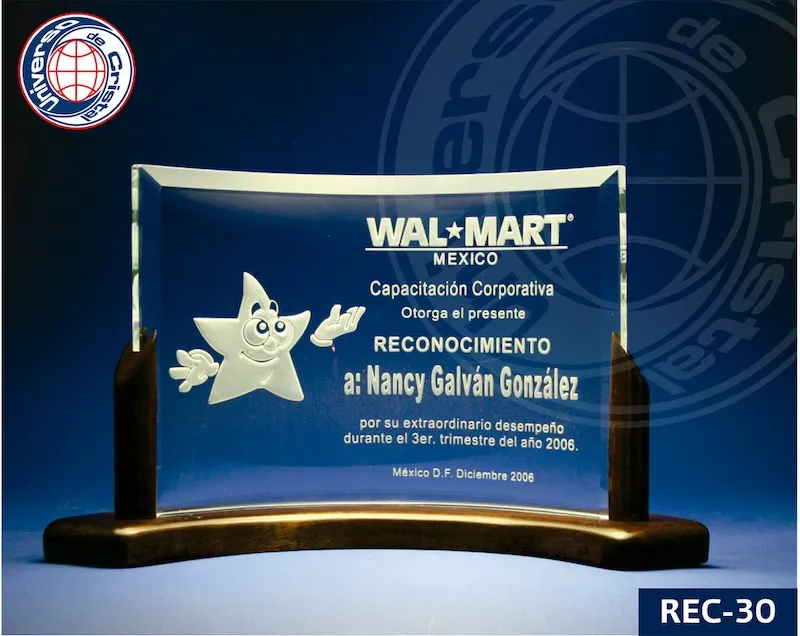 reconocimientos de cristal