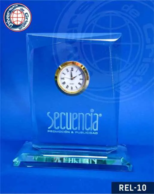 relojes de cristal