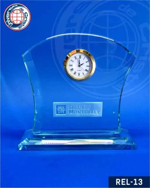 relojes de cristal