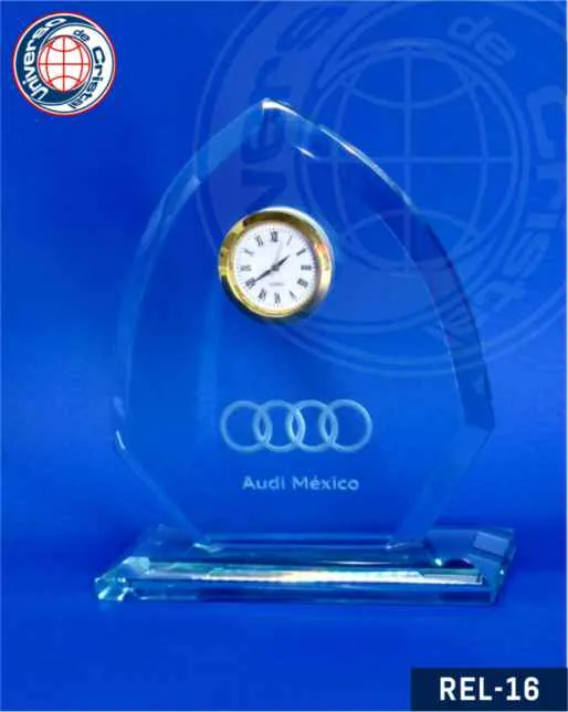 relojes de cristal