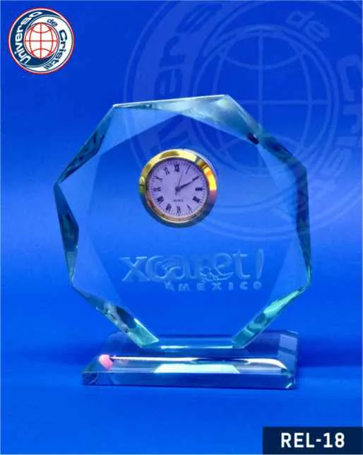 relojes de cristal