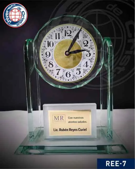 relojes de cristal